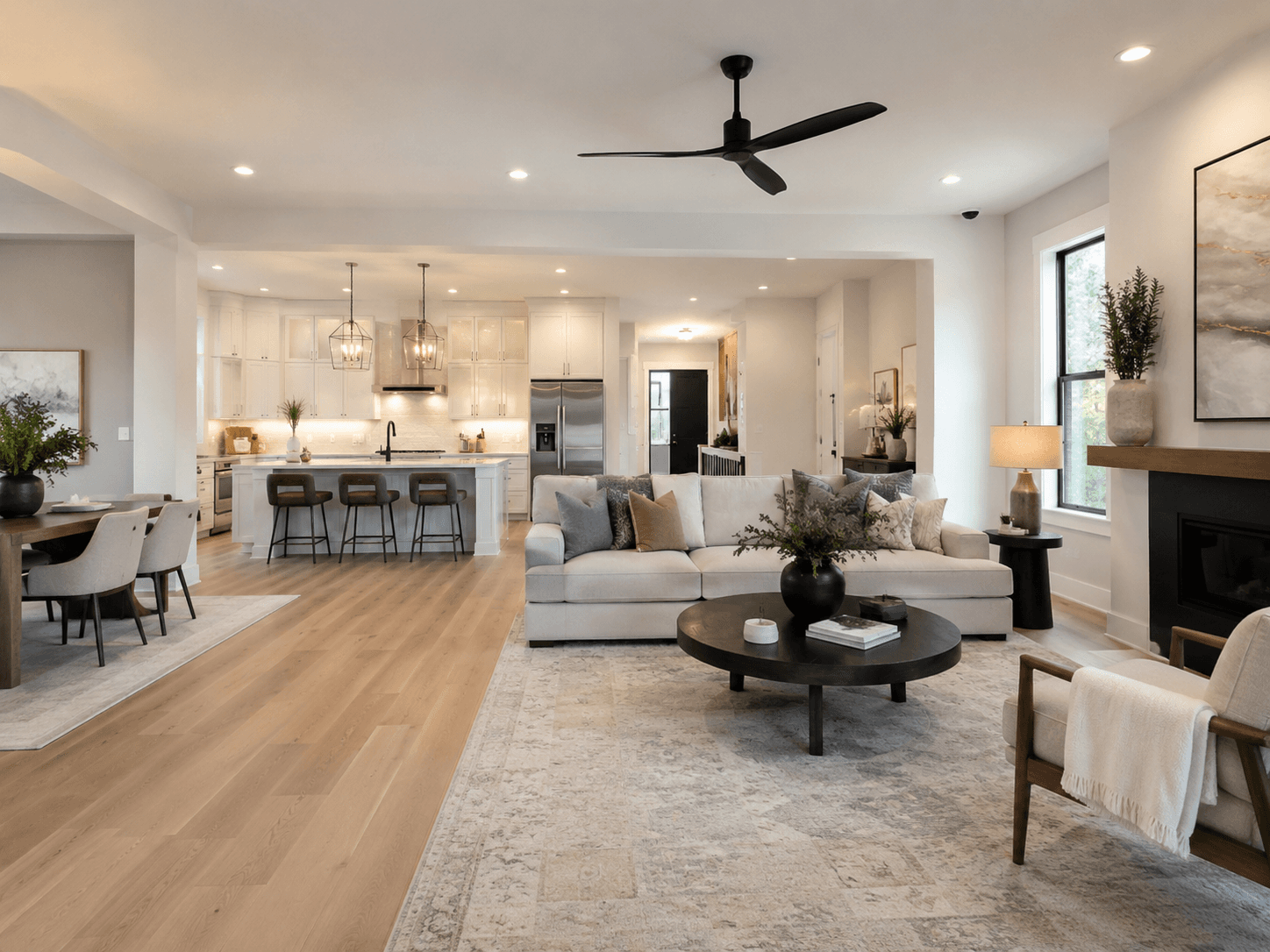 Open Concept Living Upgrade — after