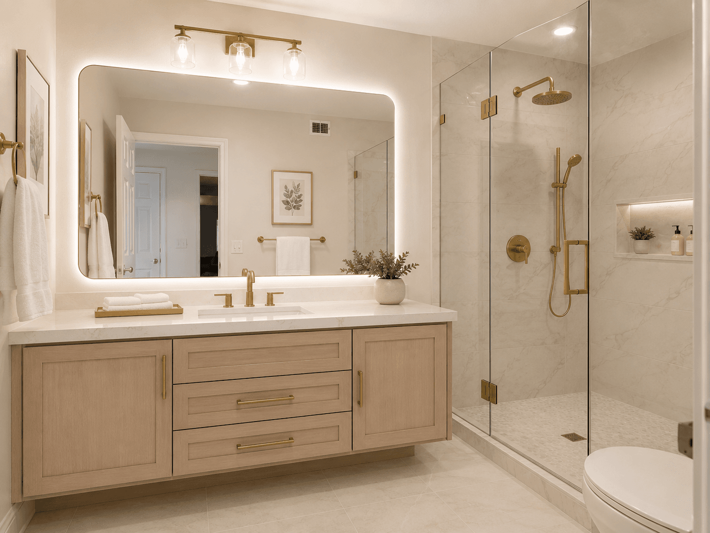Spa Bathroom Renovation — after